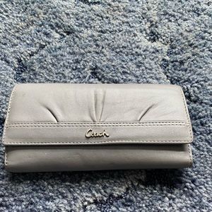 Coach leather wallet